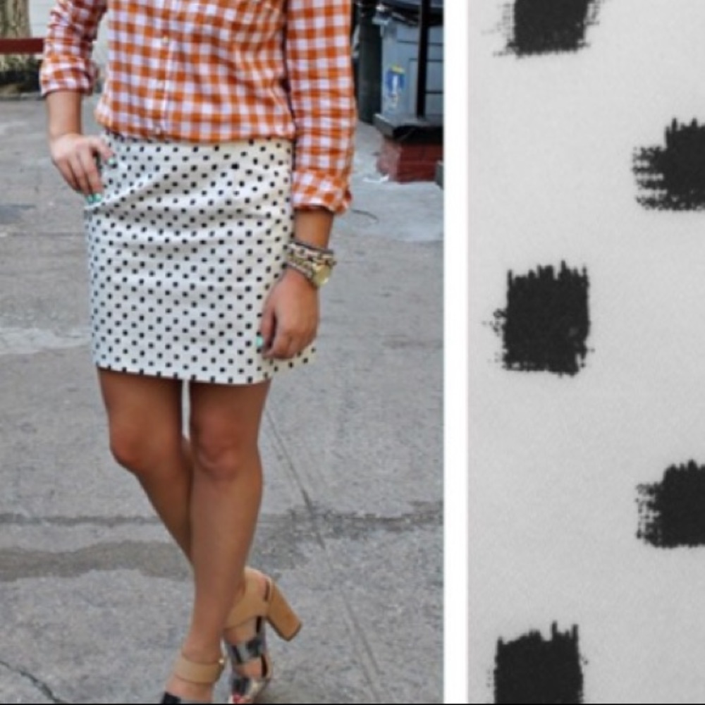 J. Crew Womens Wool Blend Mini Skirt. Size 6